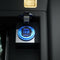 L4 Car Dual USB Charger QC3.0 USB Power Outlet w/ Voltmeter + Switch (Blue) A#S