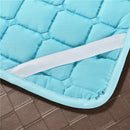 Spa Massage Bed Mattress Sheet Cover Blue With Pink Face Rest Cradle Cover