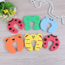 6X Baby safety foam door jammer guard finger protector animal design  %ã€Š