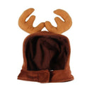 Christmas Pet Cute Reindeer Costume Hat for Cat and Small Dog F1H2