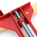 4pcs 75mm Mitre Corner Clamps Picture Frame Holder Woodwork Right Angle Red C7L6