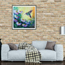 5D DIY Full Drill Diamond Painting Flowers Bird Cross Stitch Kits (W1110) A