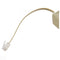 RJ11 6P4C to 6P4C 4 Way Telephone Line Modular Splitter Adapter Beige U8I2