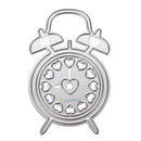 Metal Clock DIY Scrapbooking Album Paper Card Diary Hand Craft Stencil Decor
