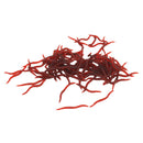 100pcs Soft Silicone Earthworm Grub Worm Lifelike Fishing Lures Baits