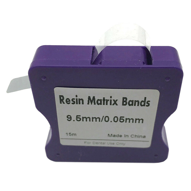 15 Meters Polyester Film Matrix Bands 9.5mm Width 0.05mm Thickness Strips