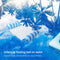 Water Hammock Swimming Pool Mattress Lounger Floating Sleeping Bed (Blue)