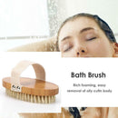 Body Bath Brush Wooden Natural Bristles Massage Shower Spa Shower Brushes