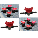 10PCS Flow Regulator Water Pump Straight Valve DIY Water Flow Switch 4mm+8mm