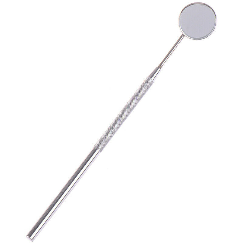 Stainless Steel Makeup Mirror Checking Eyelash Extension Dental Oral Mirror  Kw