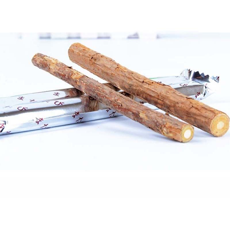 2 Pcs Cat Cleaning Teeth Pure Natural Catnip Pet Cat Molar Toothpaste Stick BX