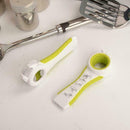 Green and white 5-in-1 multi-function bottle opener can opener soda beer op Y0B8