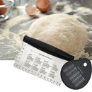 Stainless Steel Bench Scraper  Scraper Cutter Food Grade with Bowl Scrapper