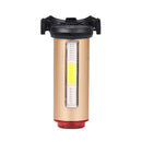 Yellow New Bicycle Tail Light 3 Colors In 1 Lamp Led COB Visual Warning Bik K3C9