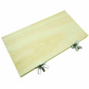 Wooden Cockatiel Parrot Bird Cage Perches Stand Platform-Pet Budgie Hanging G3R8