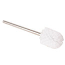 Stainless Steel Bathroom Cleaning Toilet Brush White Head Hold Bathroomblj