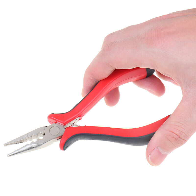 3 Holes Tip Plier DIY Hair Extension Tool Clip Plier For Micro Rings/links/beaFT
