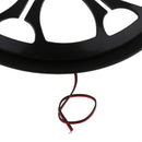 10" Car Speaker Horn Grill Decorative Cover Waterproof Black with Light