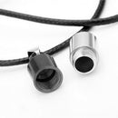 2Pcs Mini Pill Vial Wish Capsule Heart Love Pendant Necklace Sweater Chain