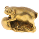 2pcs Traditional Chinese Zodiac Animals Statute Collections, Pig & Rooster