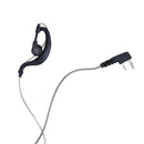 2Pcs 2 PIN Earpiece Headset PTT MIC for BAOFENG UV5R for KENWOOD Etc.