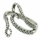 Smart Adjustable Women Men RetroTitanium Steel Gothic  Octopus Finger Ope P X8A5