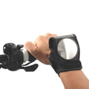 Bike Rear View Mirror Wrist Band Viewfinder Retroreflector Bicycle Adjust Strap