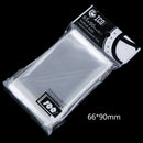 100pcs Cards Protector Star Card Transparent Unsealed Game Sleeves 65*90mm  BX