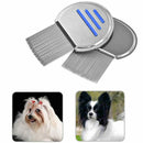Lice Treatment Comb for Head Lice & Nit Lice Egg Removal, Stainless Steel Metal'