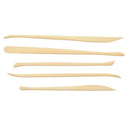Set of 5 mini modeling tools boxwood F8D1