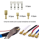 Universal DC 12V Car Marine Automotive 6-Way Relay+ 6-Slot Blade Fuse Holder Box