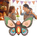 Baby Kids Wooden Butterfly Montessori Educational Color Shape Match Toys