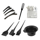 13x Professional Hair Coloring DIY Styling Tools Dye Cape Bowl Hair Clips