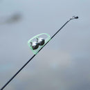 3pcs Luminous Sea Pole Double Bell Fish Bite Alarm Bow Bell Fishing Tools AU