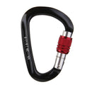 Arborist Rock Tree Climbing SCREWGATE LOCKING Aluminum Carabiner Equip 28KN