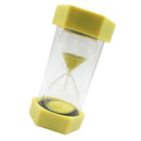 Hourglass Sand Timer 2 Minutes Time Management Tool Gifts-Yellow