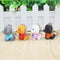 Cartoon Cute Dogs Keychains Pendant Key Rings Women Bag Car Metal Key Chain G Gw