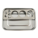 Stainless Steel Dental Instrument Tool Storage Box Sterilization Tray