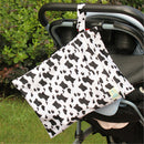 Baby Protable Nappy Washable Nappy Wet Dry Cloth Zipper Waterproof Diaper Bags Z