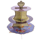 3 Tier Paper Crown Flower Cupcake Stand Cupcake Display Tower Table Decor