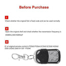 4 Keys Button Gate Garage Door Opener Remote Control Q0T8 Ne 433MHZ Rolling E8Q7