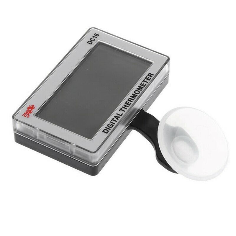 DC-16 Digital LCD Submersible Thermometer Temperature Meter With Suction Cu