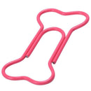 Metal Paper Clips 24 Pieces in PVC Box Bone P2V4