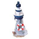 Wooden Nautical Lighthouse Beacon Tower Mediterranean Sea style Decor Crafts