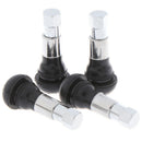 4pcs Car Auto TR 413 Short Rubber Tubeless Snap-In Tyre Tire Valve Stems FT