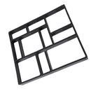 Garden Paving Pavement Mold Patio Concrete Stone Path Walk Maker Reuse,Plastic A