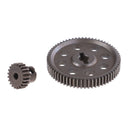 2Pcs (21T+64T) 11184 & 11181 Differential Metal Main Gear 64T Motor Gear 21TA8S3