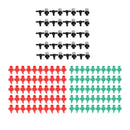 120Pcs Mini Garden Lawn Watering Spray Nozzle +Tee joints Sprinkler Tool