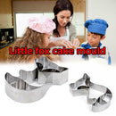 Fox Shape Stainless Steel Cake Biscuit Cookie DIY Tools Mold Baking O5P1