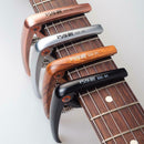 Zinc Alloy Guitar Capo Tuner Trigger Quick Change Key Clamp Bronze